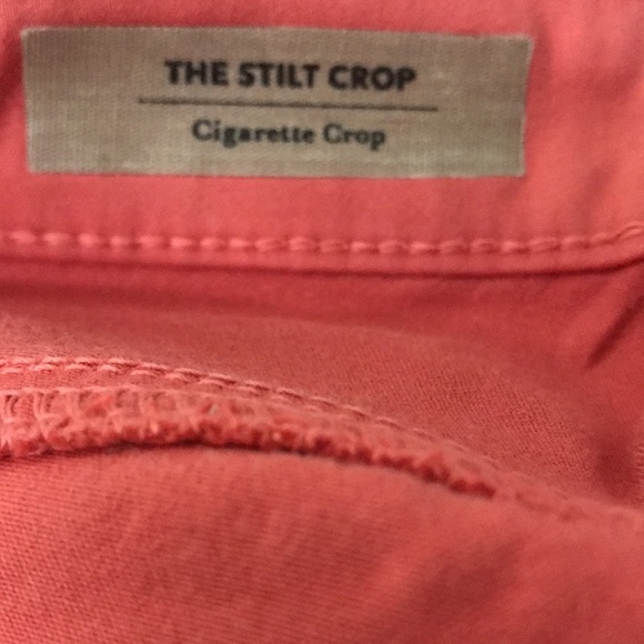 AG Jeans Prima Sateen Mid-Rise Crop Pants - Picture 7 of 11